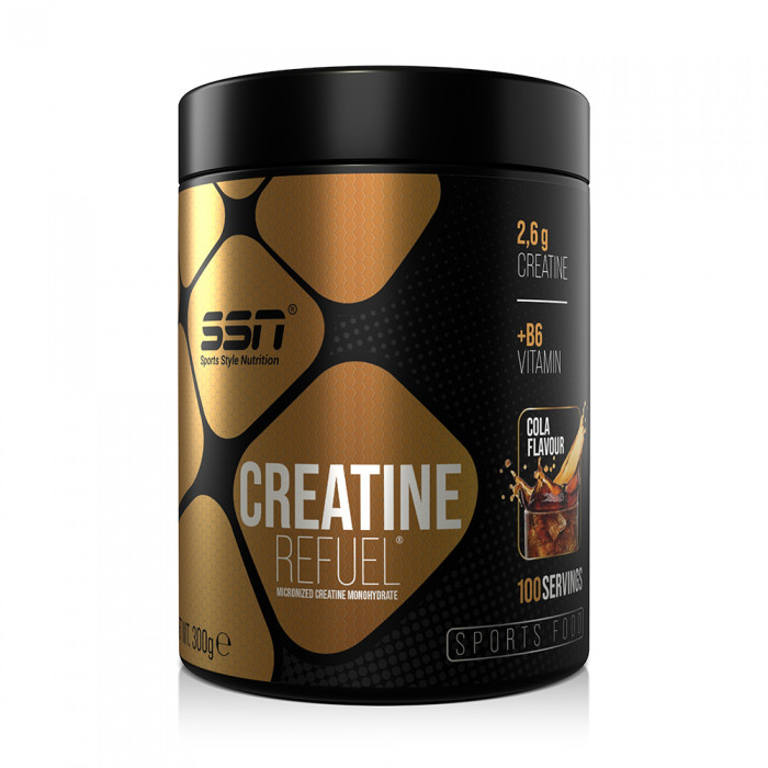 SSN Sports Style Nutrition Creatine Refuel 300 Gr (Kola Aromalı)