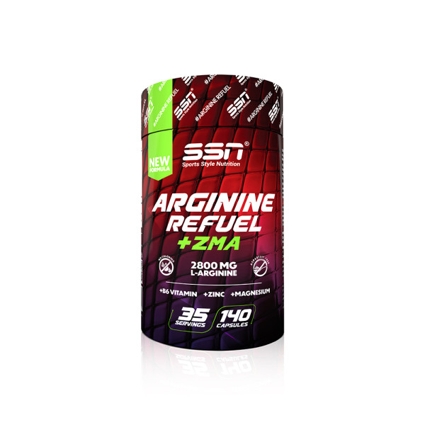 SSN Arginine Refuel + Zma 140 Capsule