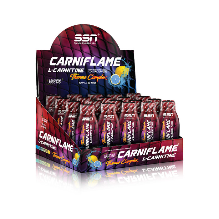 SSN Carniflame 3000 Mg 20 Shot (Electric Lemon) L Carnitine