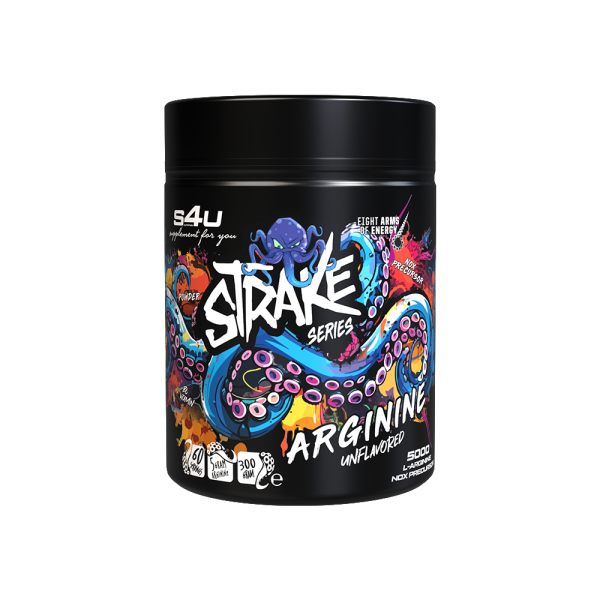 S4U Strake Series Arginine Aromasız 300g - Saf Performans