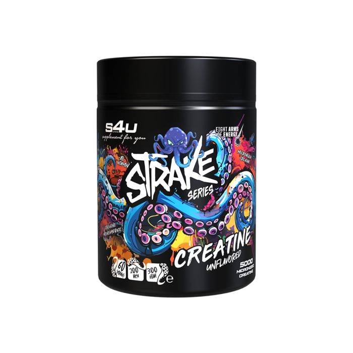 S4U Strake Series Creatine 300g - Aromasız Mikronize Kreatin