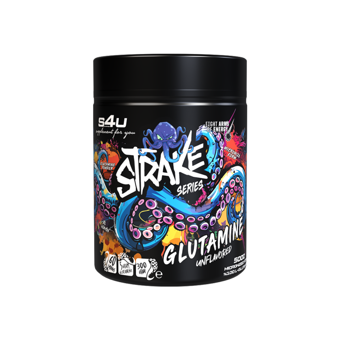 S4U Strake Series Glutamine %100 Saf Aromasız 300 Gram