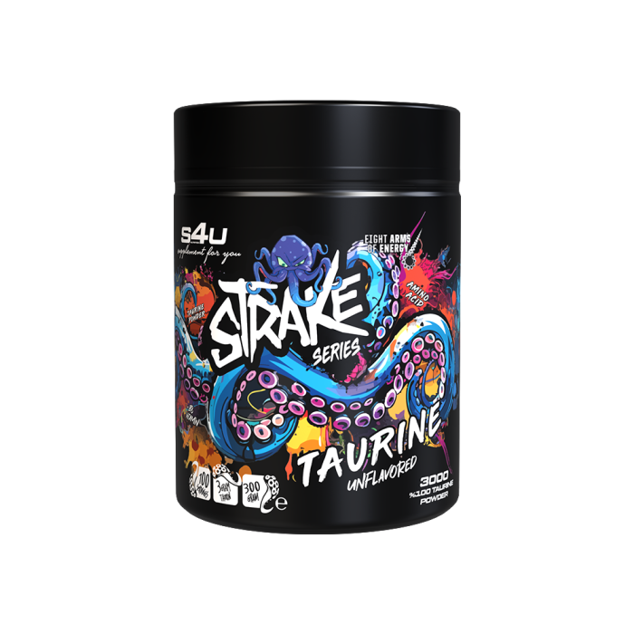 S4U Strake Series Taurine %100 Saf Aromasız 300 Gram
