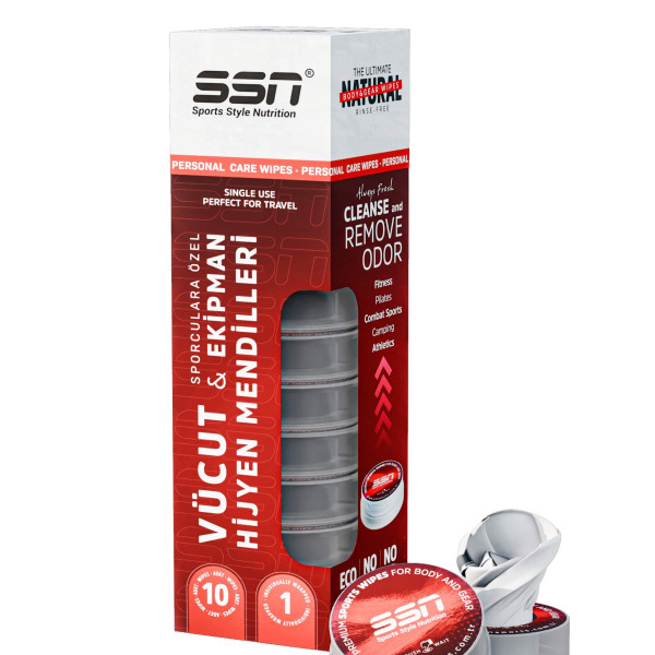 Ssn Fitment Premium Sports Wipes For Body & Gear