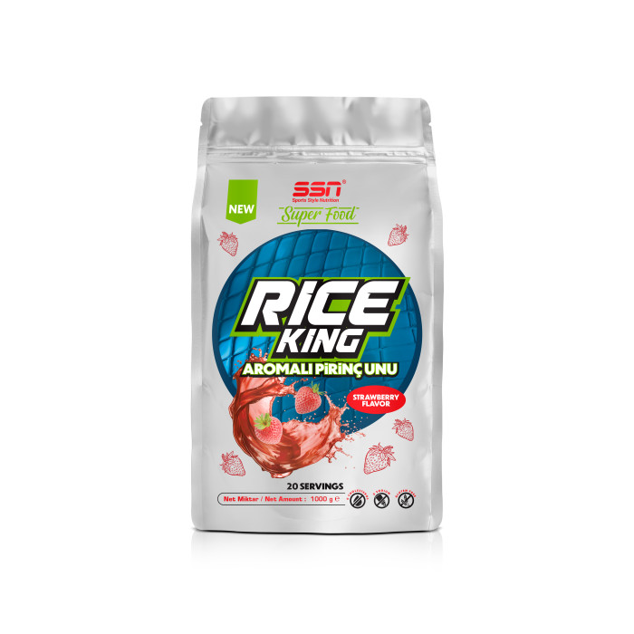 SSN SuperFood Rice King 1000 Gr -Flavored Cream Of Rice ( Strawberry)