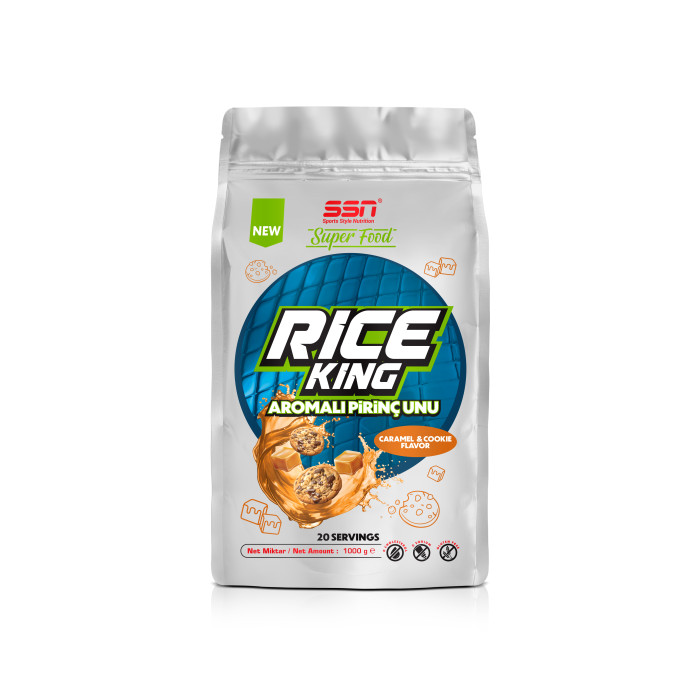 SSN SuperFood Rice King 1000 Gr - Flavored Cream Of Rice( Caramel -Cookie)