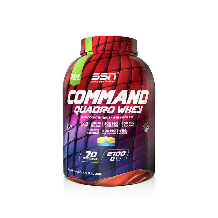 SSN Command Quadro Whey 2100 Gr Chocolate