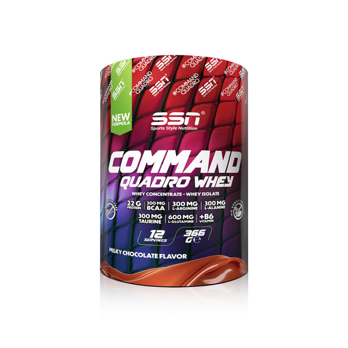 SSN Command Quadro Whey 366 Gr Chocolate