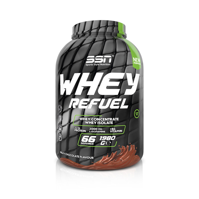 SSN Whey Refuel 1980 Gr (Chocolate)